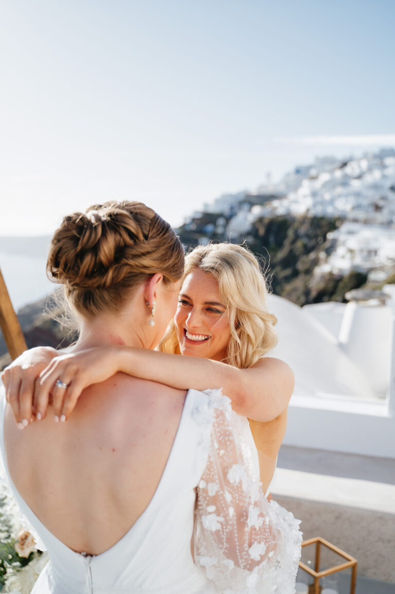 A romantic same-sex wedding at private villa captured forever