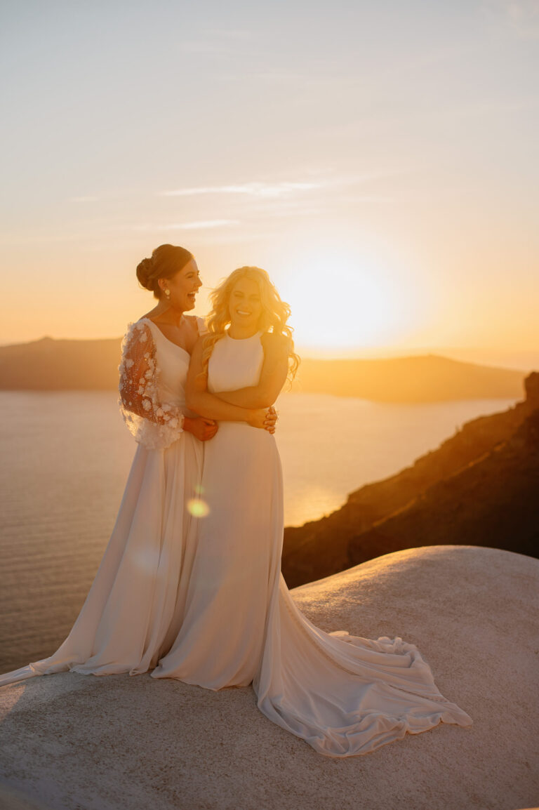 A romantic same-sex wedding at private villa captured forever