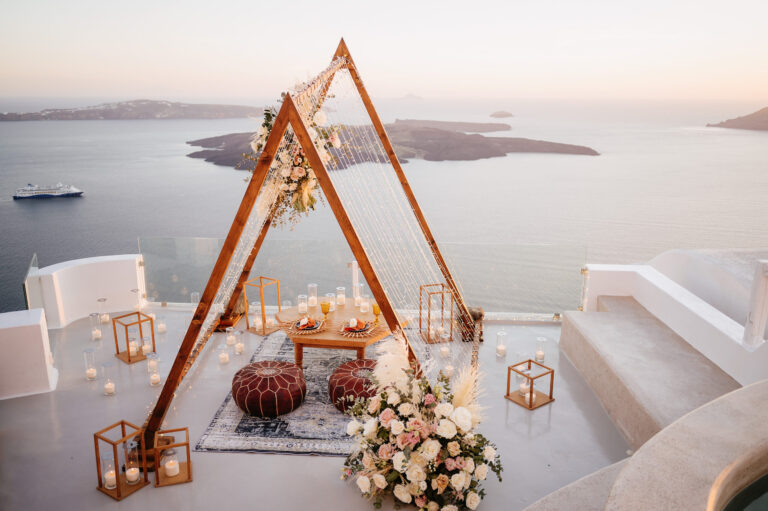 A romantic same-sex wedding at private villa captured forever