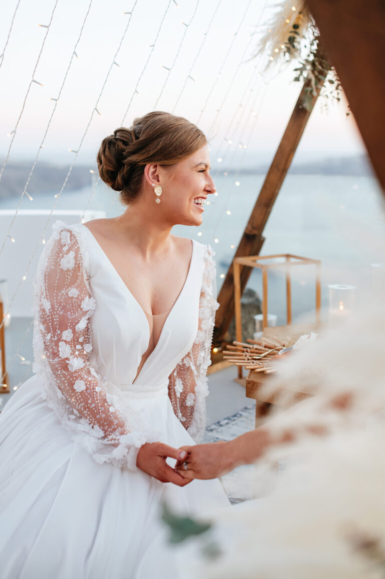 A romantic same-sex wedding at private villa captured forever
