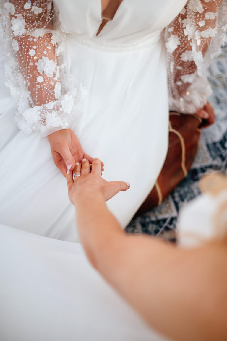A romantic same-sex wedding at private villa captured forever