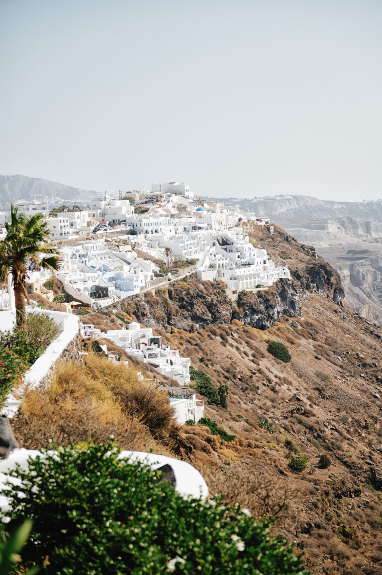 Intimate Santorini elopement at a private villa