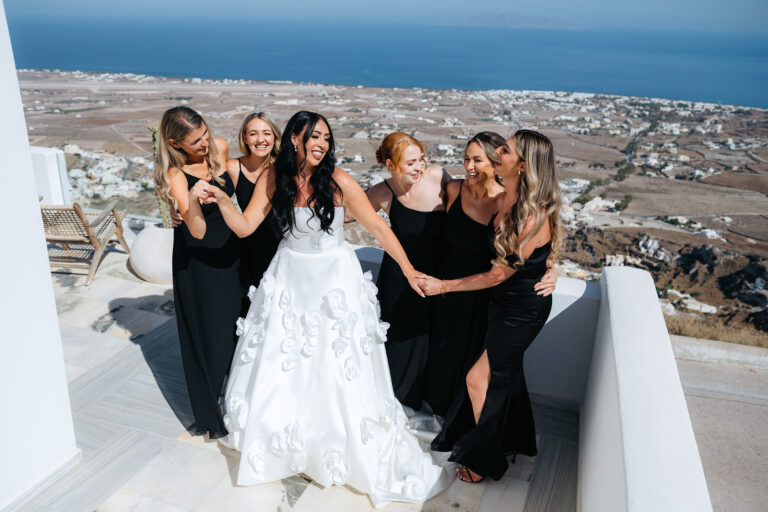 Emily & Wide’s Wedding in Santorini