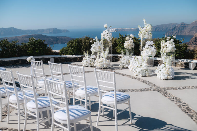 Emily & Wide’s Wedding in Santorini