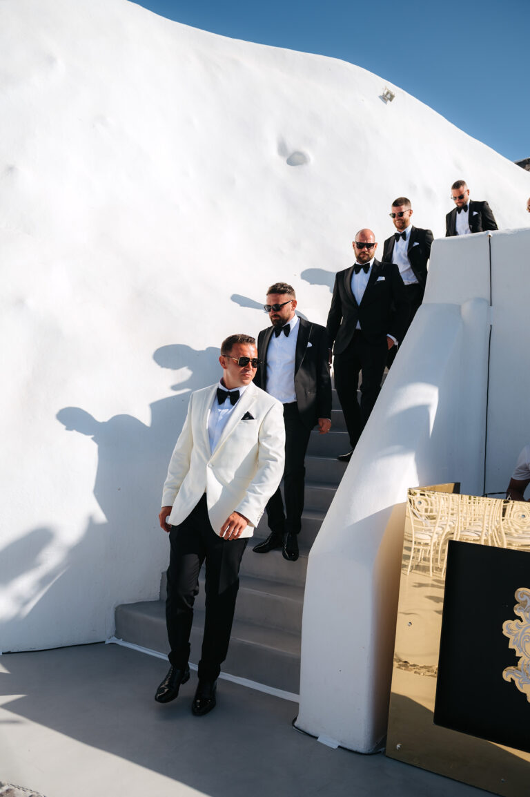 Emily & Wide’s Wedding in Santorini