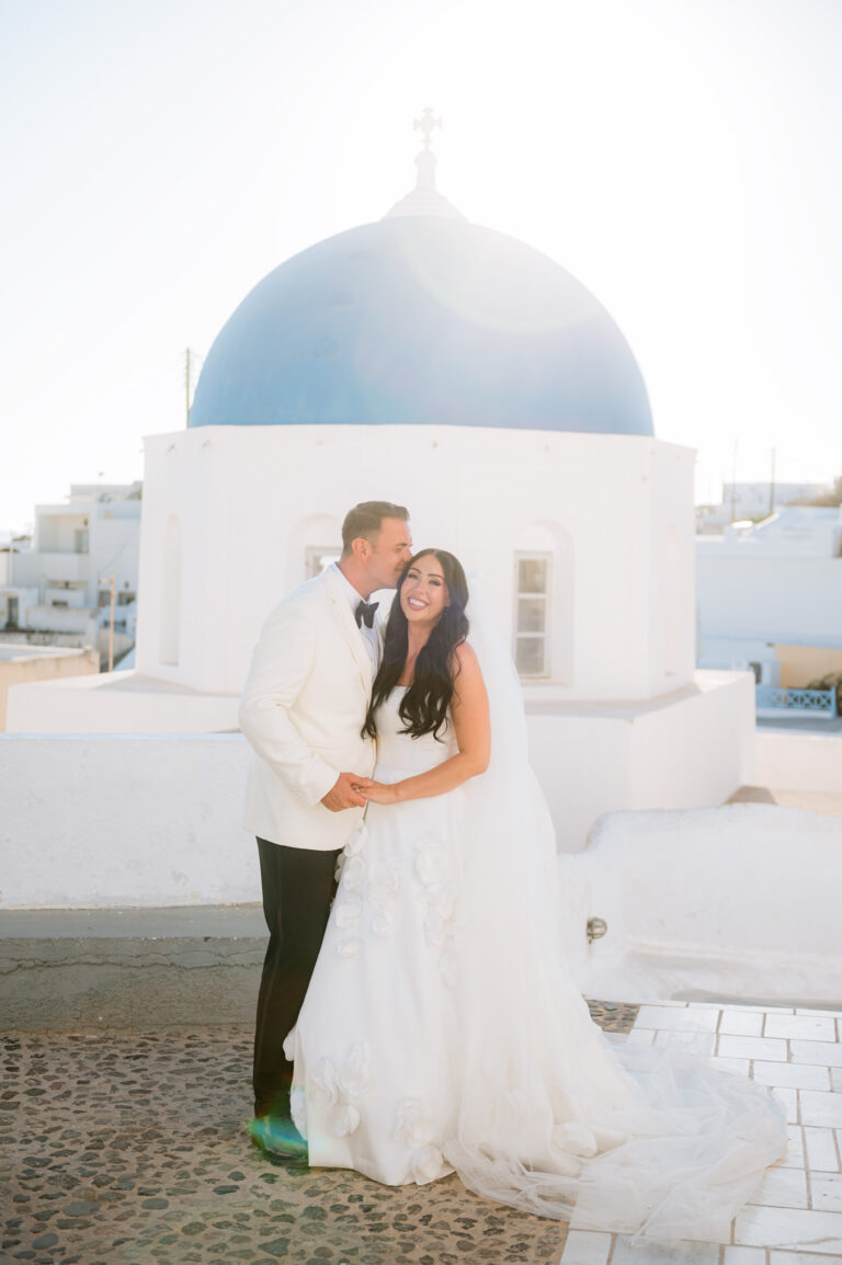 Emily & Wide’s Wedding in Santorini