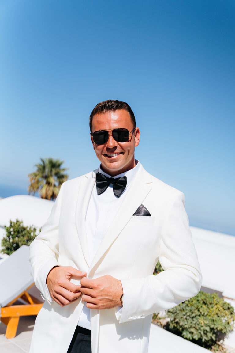 Emily & Wide’s Wedding in Santorini