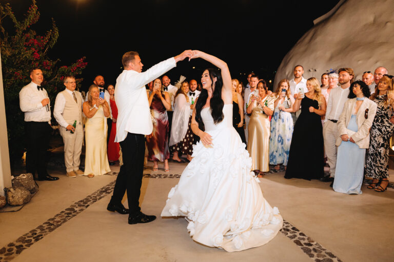 Emily & Wide’s Wedding in Santorini