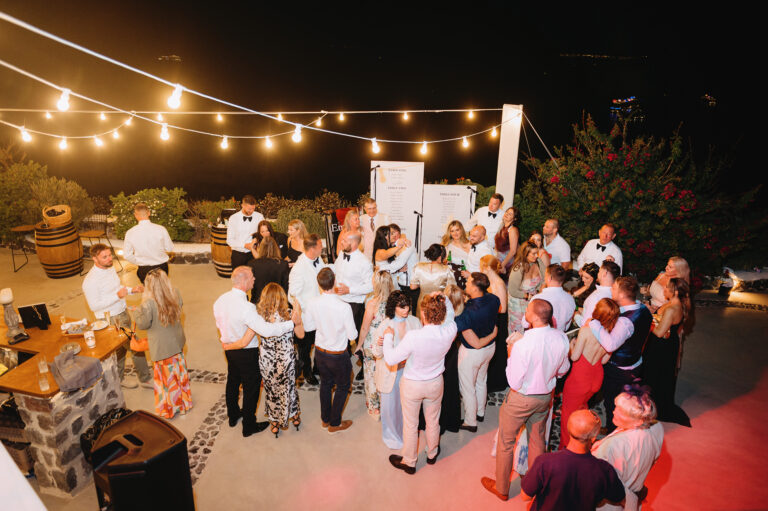 Emily & Wide’s Wedding in Santorini
