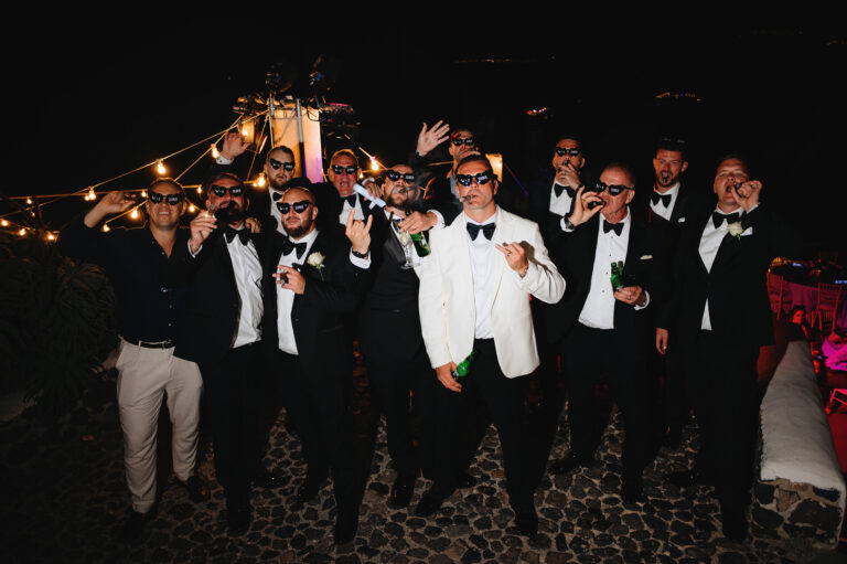 Emily & Wide’s Wedding in Santorini