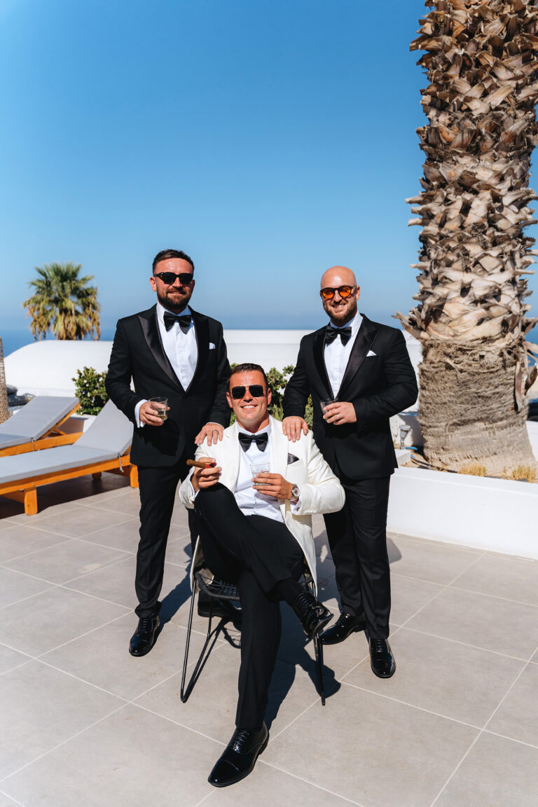 Emily & Wide’s Wedding in Santorini