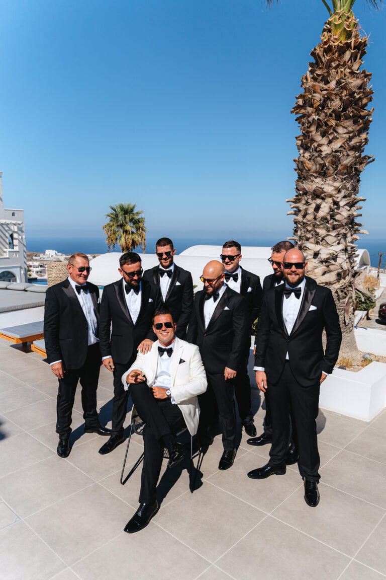 Emily & Wide’s Wedding in Santorini